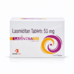 Lasmiditan 50 mg tablet bottle pack for hospital procurement
