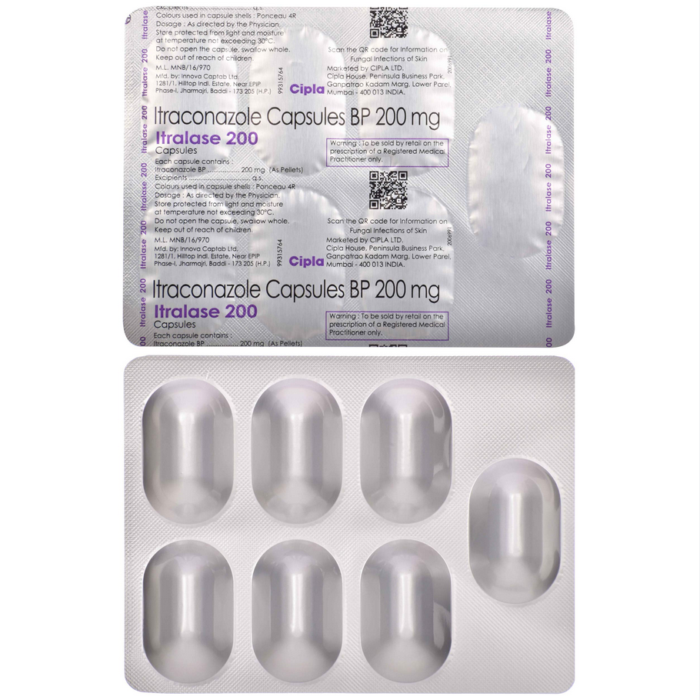 itraconazole capsules 200 mg