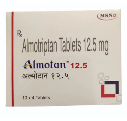 Almotriptan 12.5 mg tablet