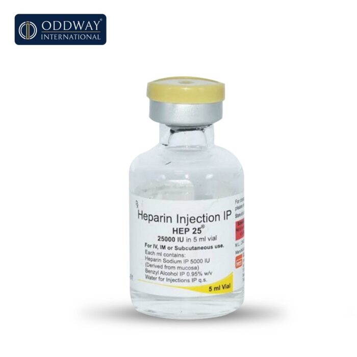 Heparin for injection brand hep 25