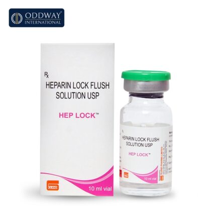 Heparin lock flush solution