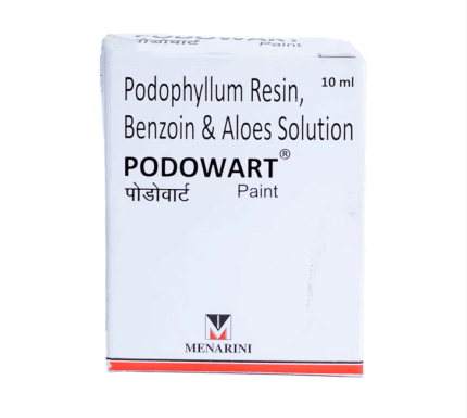 pack of Podophyllin cream