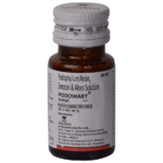 bottle of Podophyllin paint