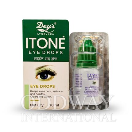 Itone Eye Drop bottle close-up with label details