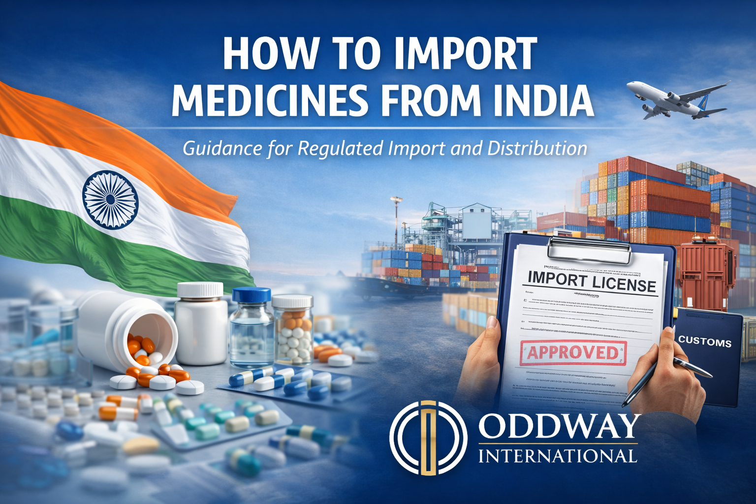 How to Import Medicines from India | Oddway International