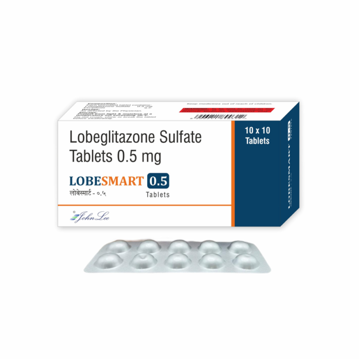 Lobeglitazone Tablets 0.5 mg - Image 2