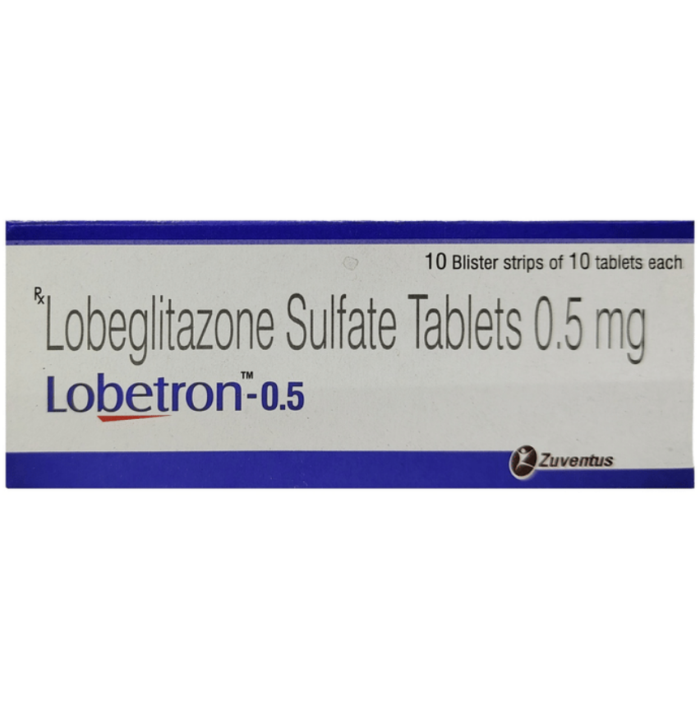 Lobeglitazone Tablets 0.5 mg - Image 3
